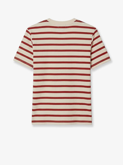 Cotton T-shirt with striped pattern thumbnail