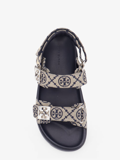 T Mono Perfect Monogram fabric sandals thumbnail