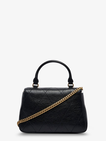 Charlie Quilted Mini Top Handle Chain Wallet crossbody bag thumbnail
