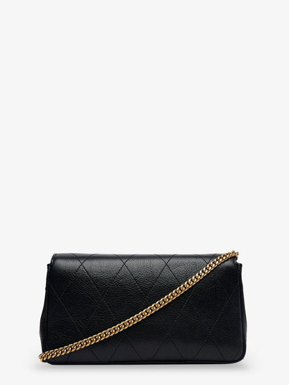 Charlie Quilted Chain Wallet leather crossbody bag thumbnail