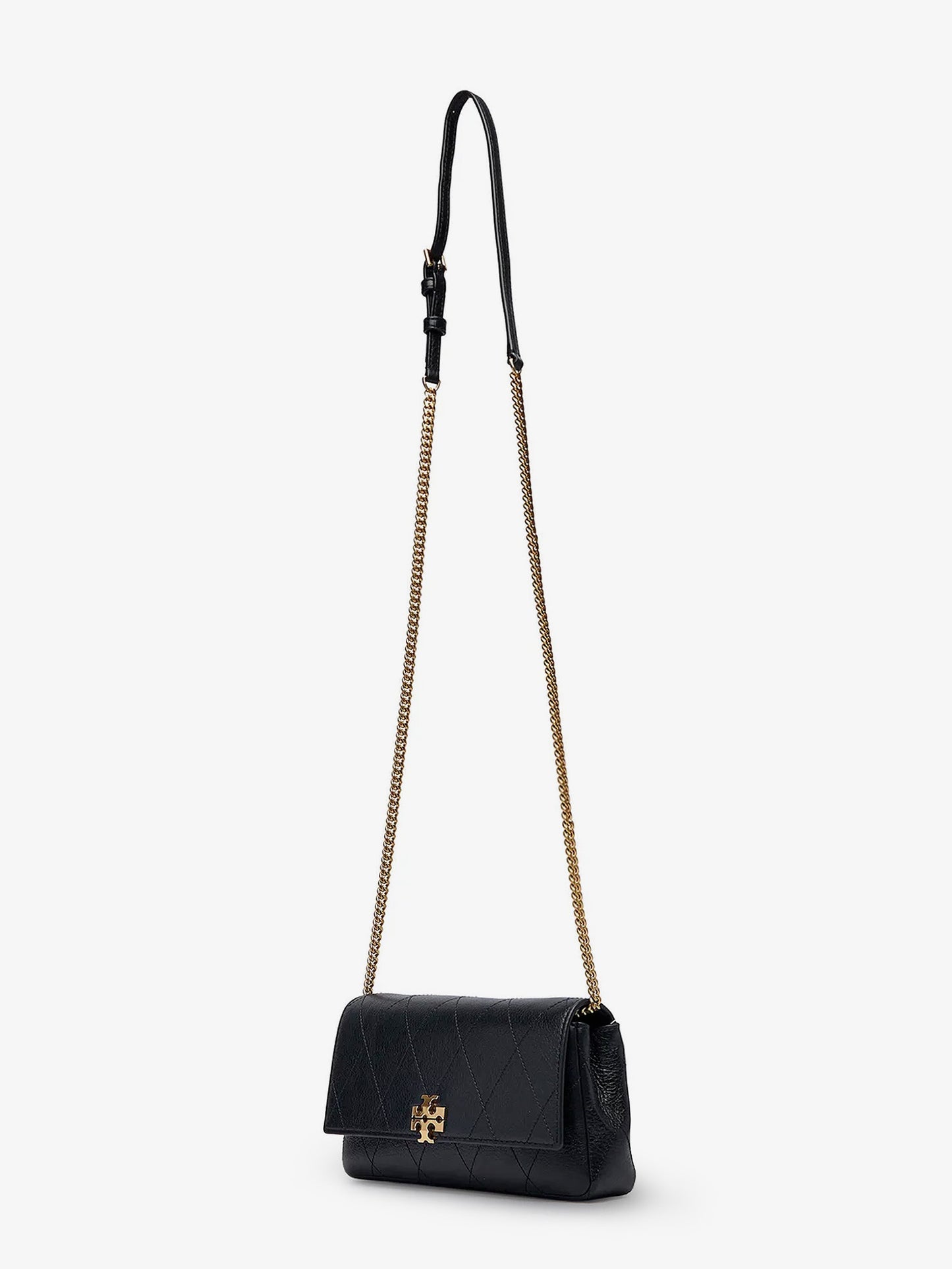 Charlie Quilted Chain Wallet leather crossbody bag