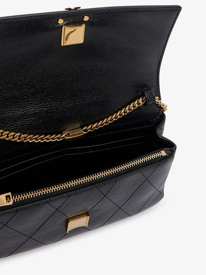 Charlie Quilted Chain Wallet leather crossbody bag thumbnail