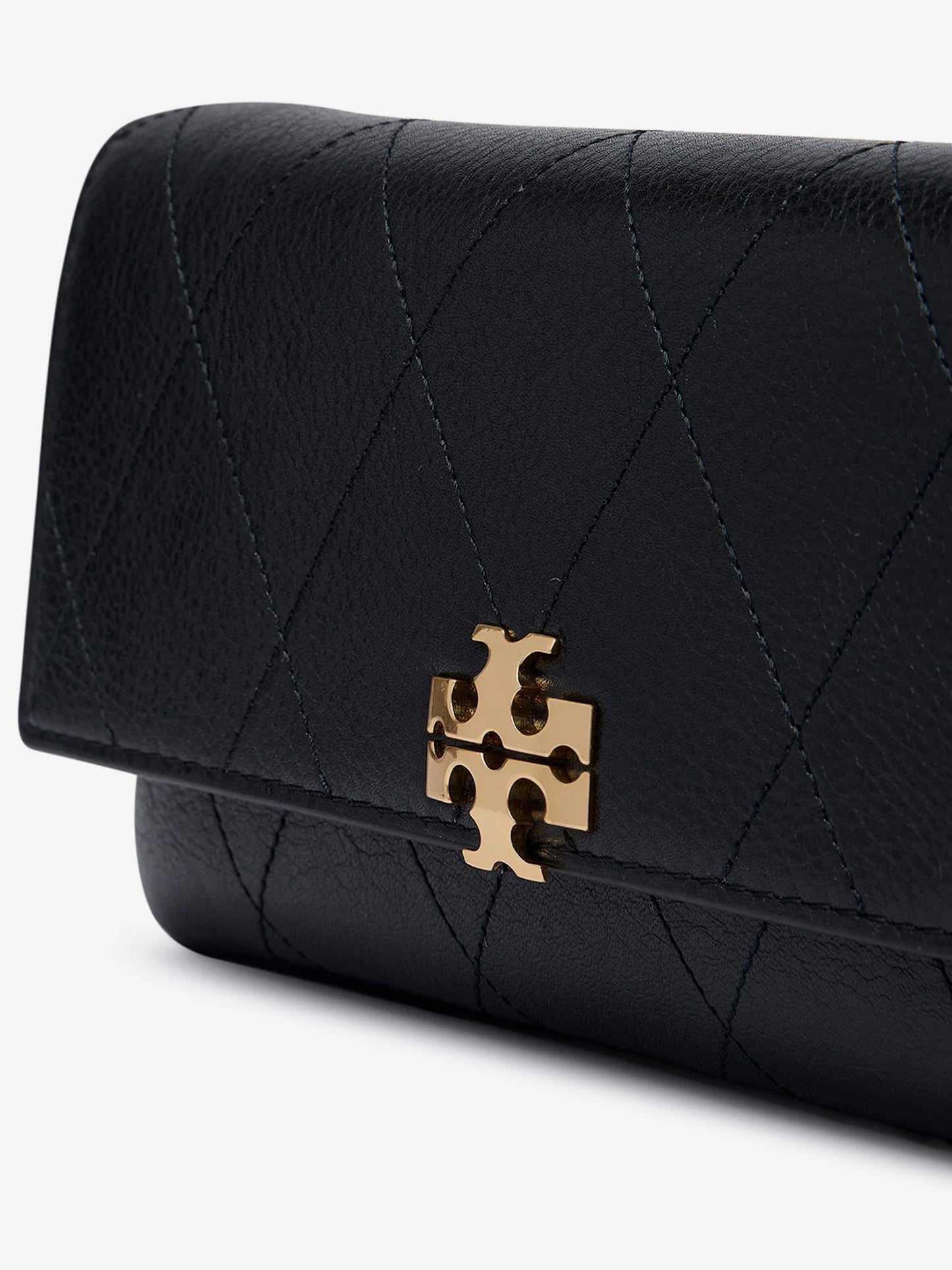 Charlie Quilted Chain Wallet leather crossbody bag