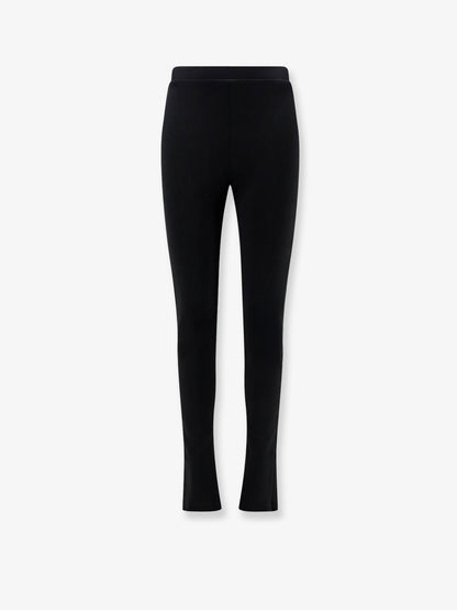 Viscose blend Zip leggins thumbnail