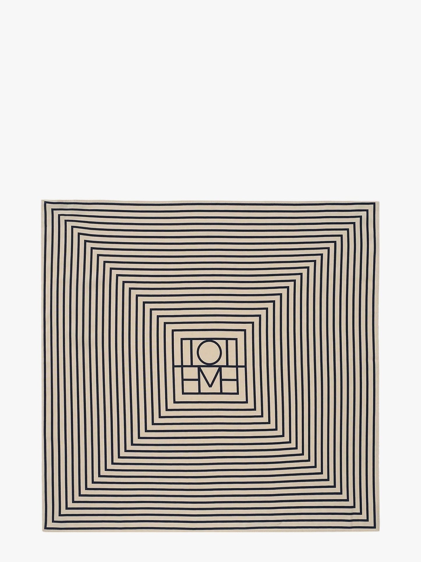Monogram silk foulard