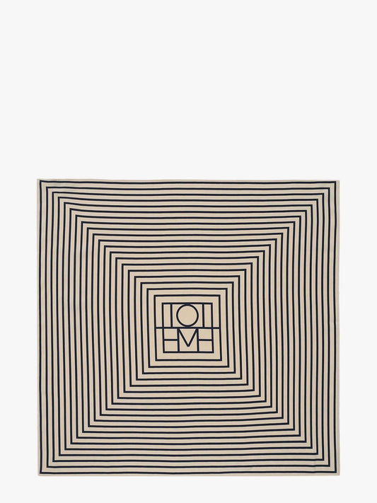 Monogram silk foulard