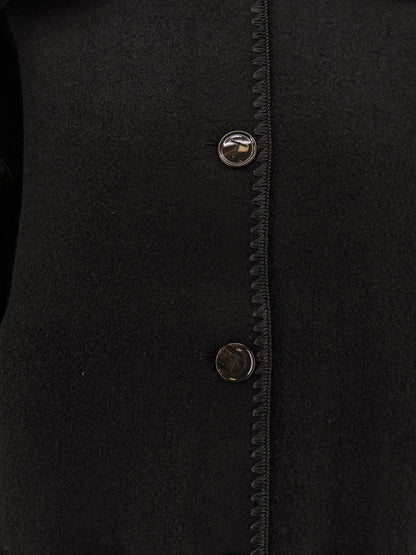 Embroidered Scarf Jacket in wool blend thumbnail