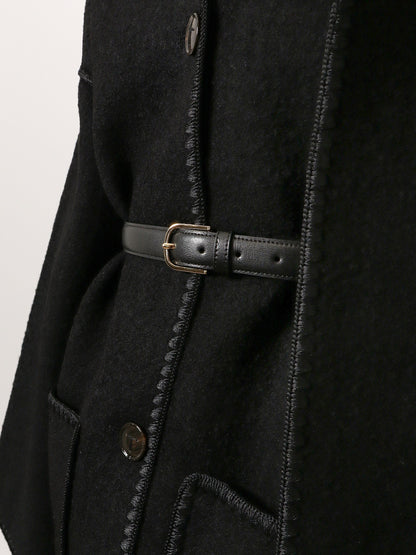 Cintura Slim in pelle thumbnail
