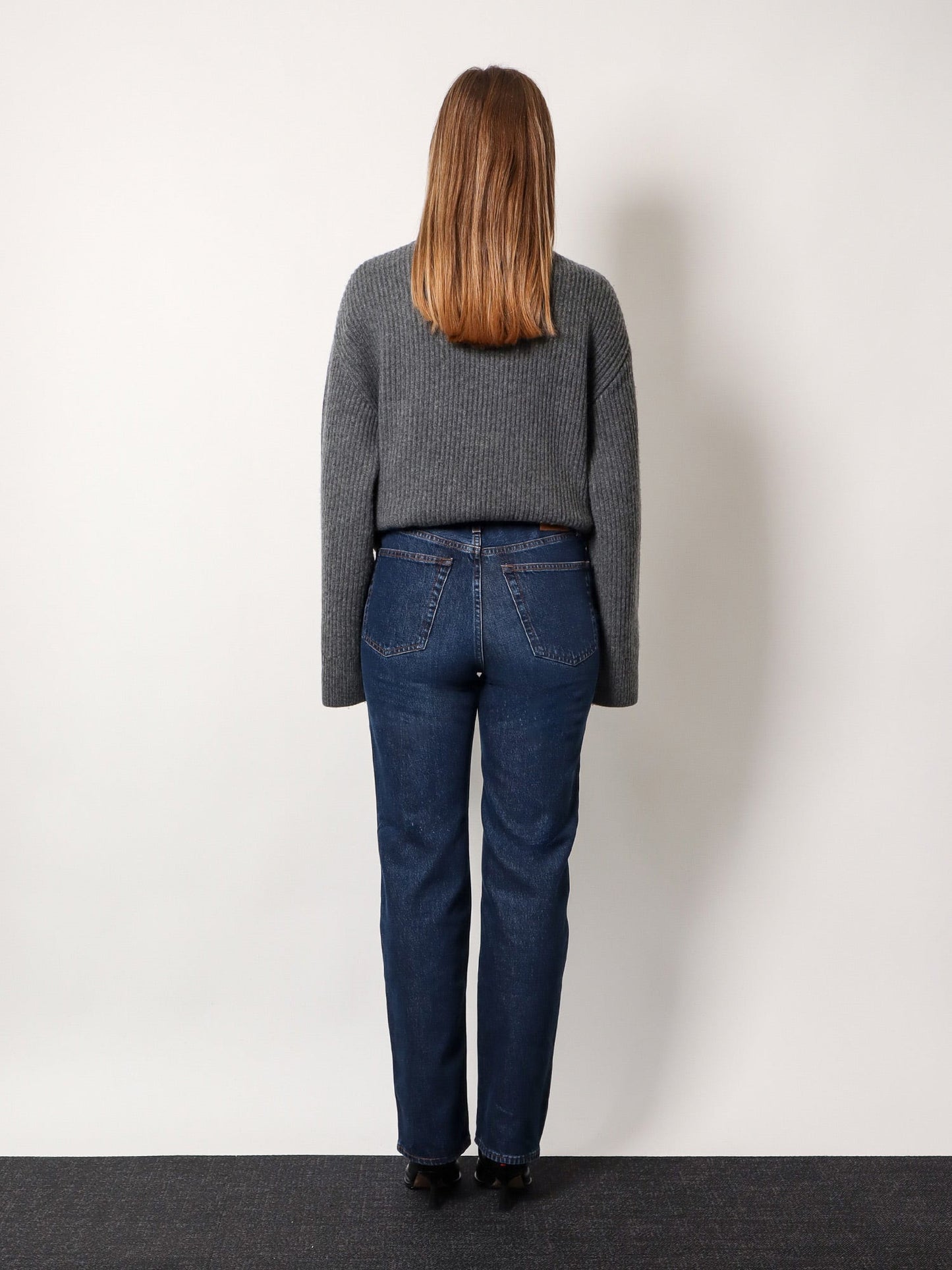 Jeans in blu denim