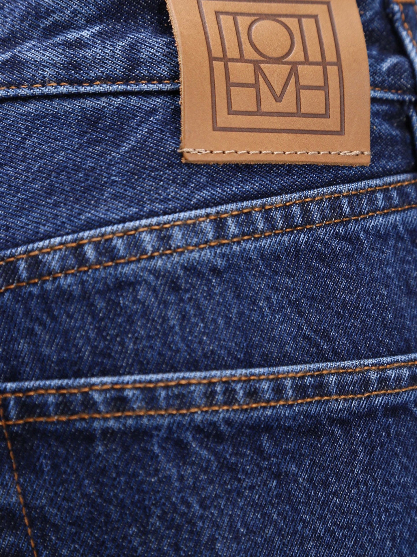 Jeans in blu denim