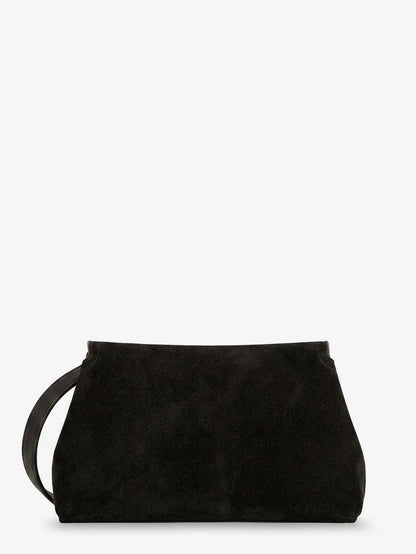 T-Lock suede handbag thumbnail