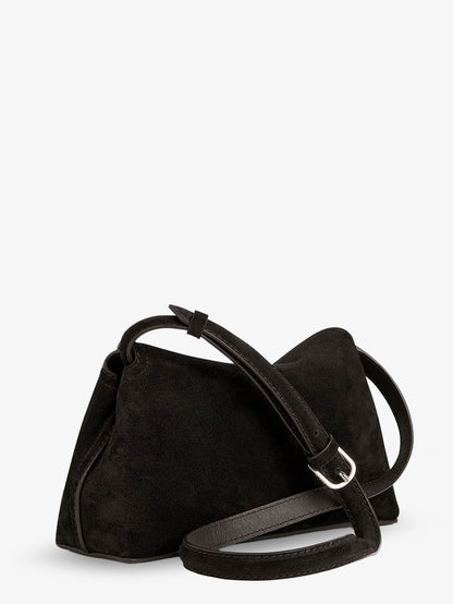 T-Lock suede handbag thumbnail