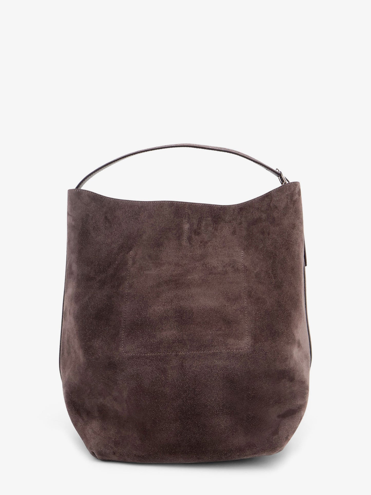 Borsa shopping Belted suede tote in suede