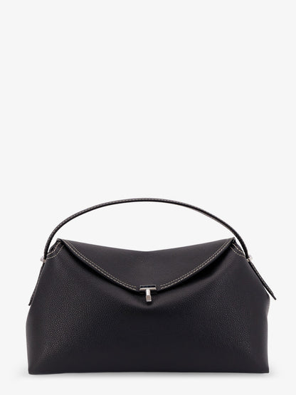 T-Lock hammered leather handbag thumbnail