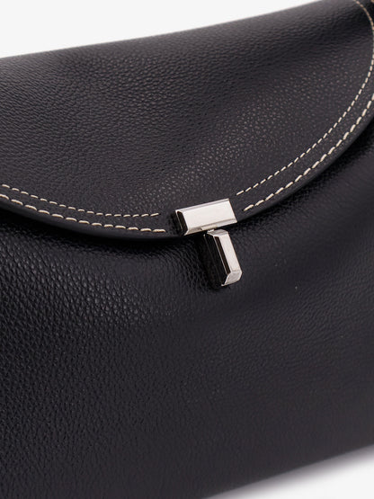 T-Lock hammered leather handbag thumbnail