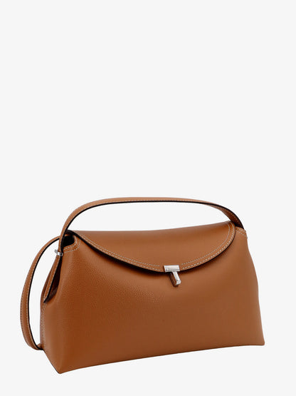 T-Lock hammered leather handbag thumbnail
