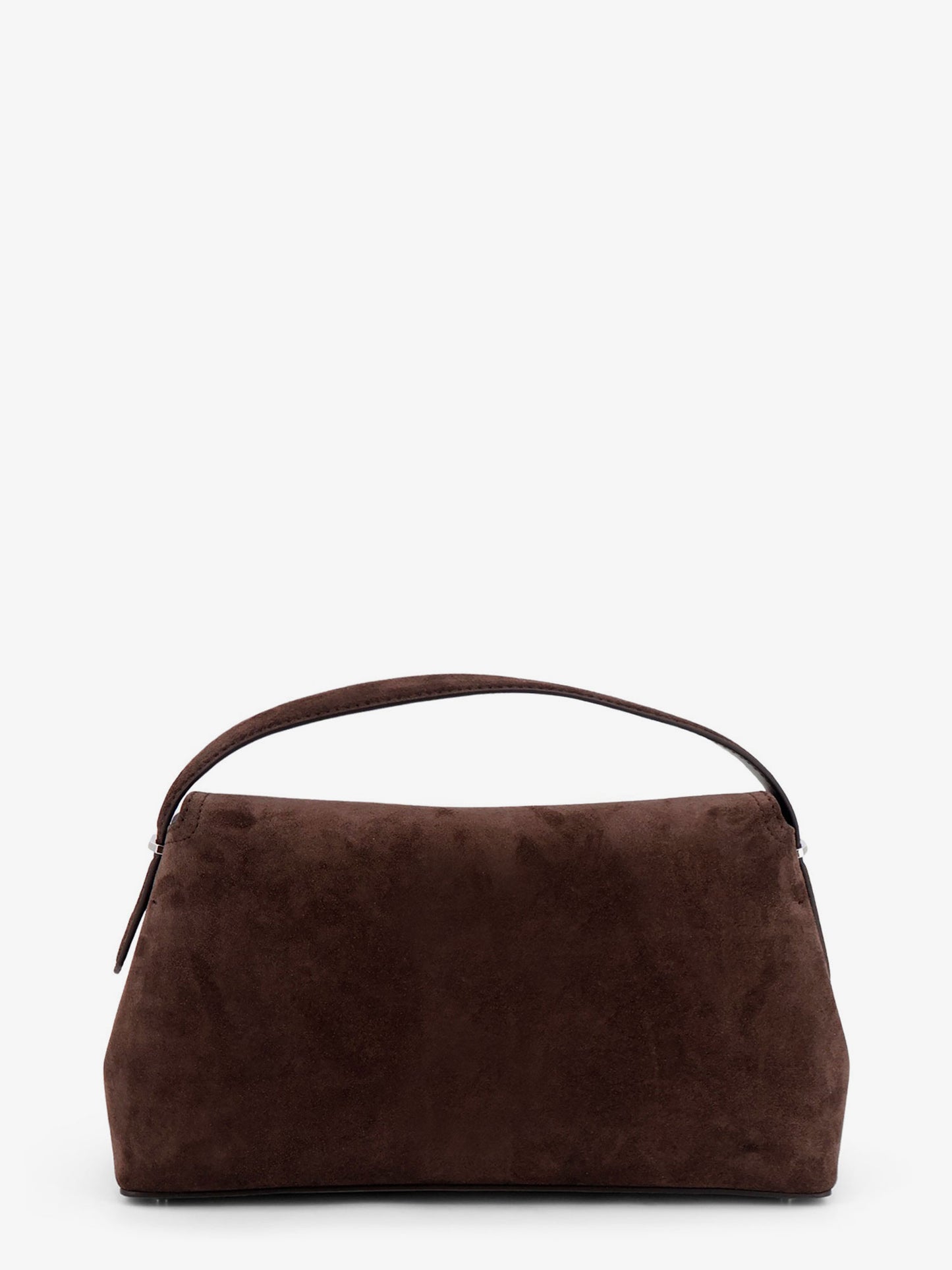 T-lock suede handbag