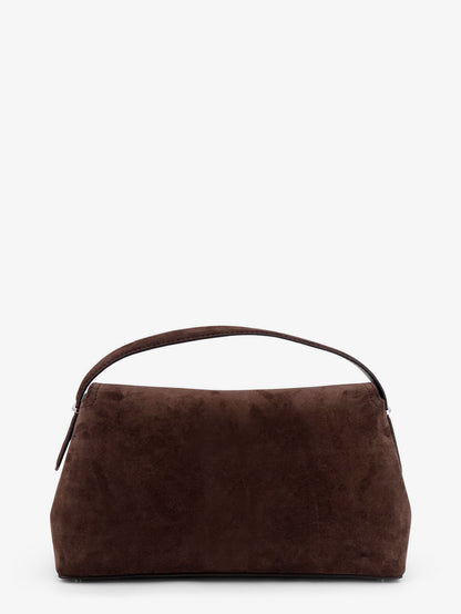 T-lock suede handbag thumbnail