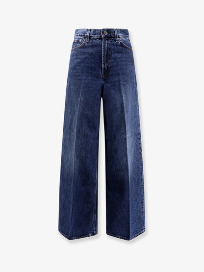 Organic cotton wide leg jeans thumbnail