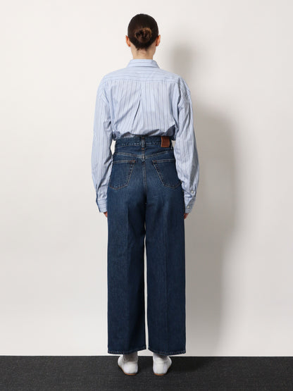 Organic cotton wide leg jeans thumbnail