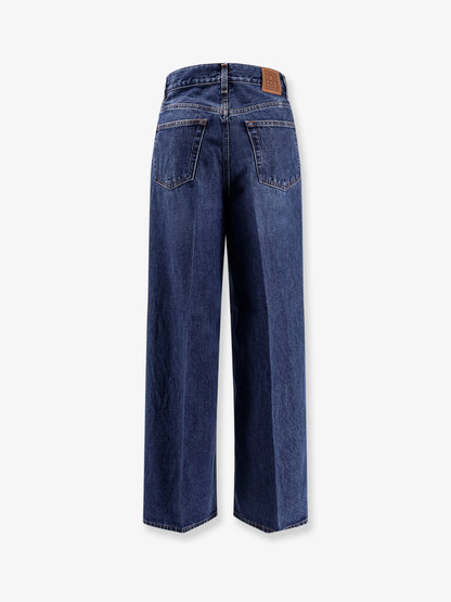 Organic cotton wide leg jeans thumbnail