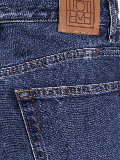 Organic cotton wide leg jeans thumbnail