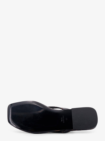 Sandali Croco-embossed in pelle thumbnail