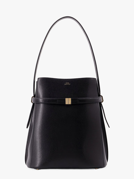 Borsa Secchiello Belted in pelle