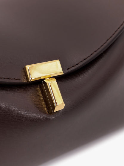 T-Lock clutch leather crossbody bag thumbnail