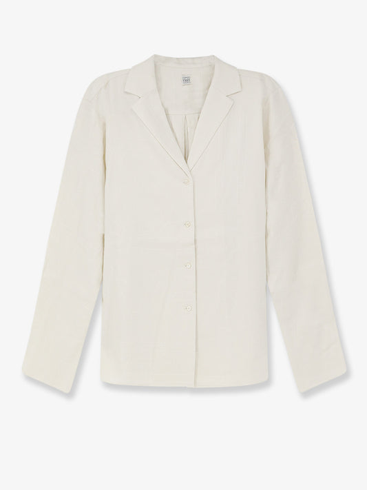 Monogram shirt with all-over logo print