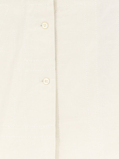 Monogram shirt with all-over logo print thumbnail