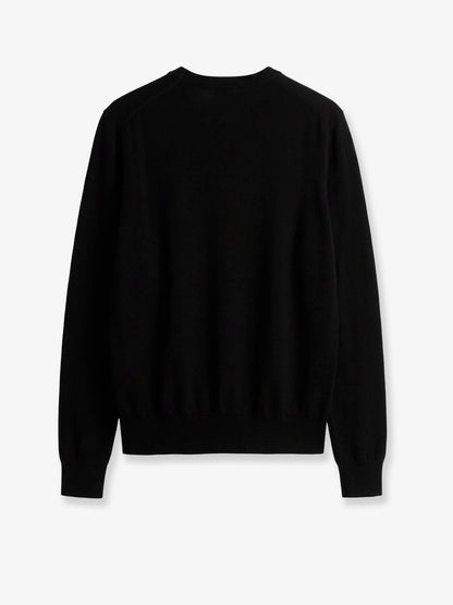 Fine Crew Knit wool and silk blend sweater thumbnail