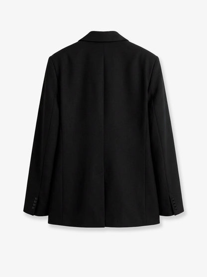 Tailored wool blend blazer thumbnail