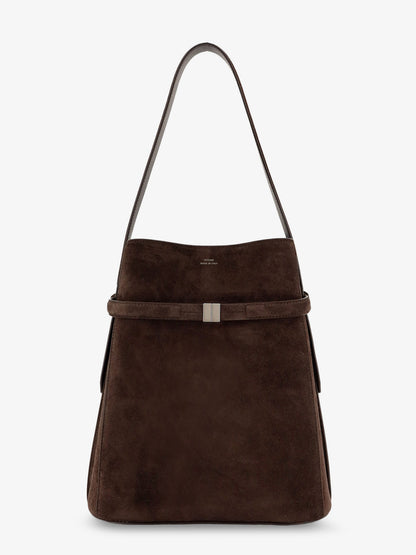 Suede Belted Bucket Bag thumbnail