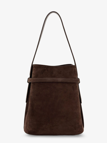 Suede Belted Bucket Bag thumbnail