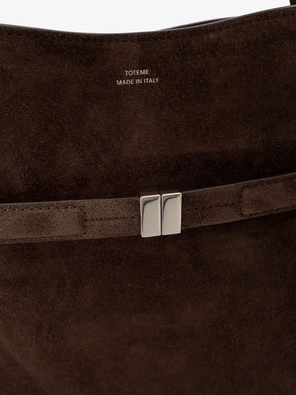 Suede Belted Bucket Bag thumbnail