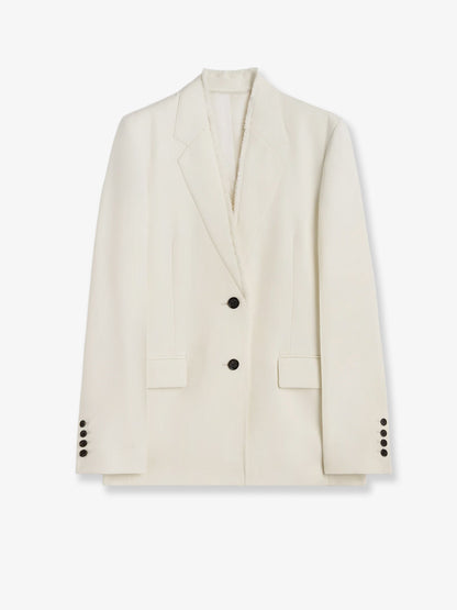 Blazer Raw lapel in lana thumbnail