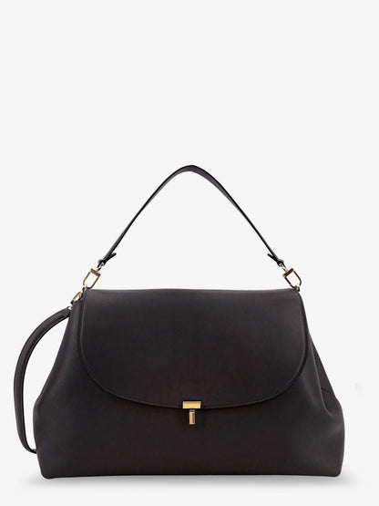 T-Lock Leather Shoulder Bag thumbnail