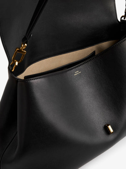 T-Lock Leather Shoulder Bag thumbnail
