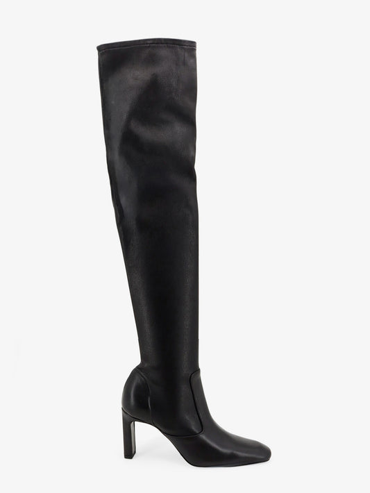 Leather boots