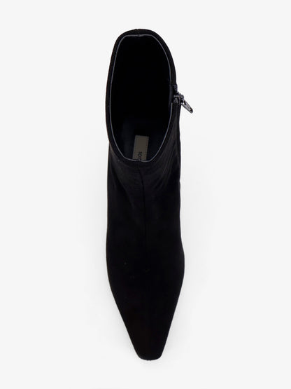 Slim suede boots thumbnail