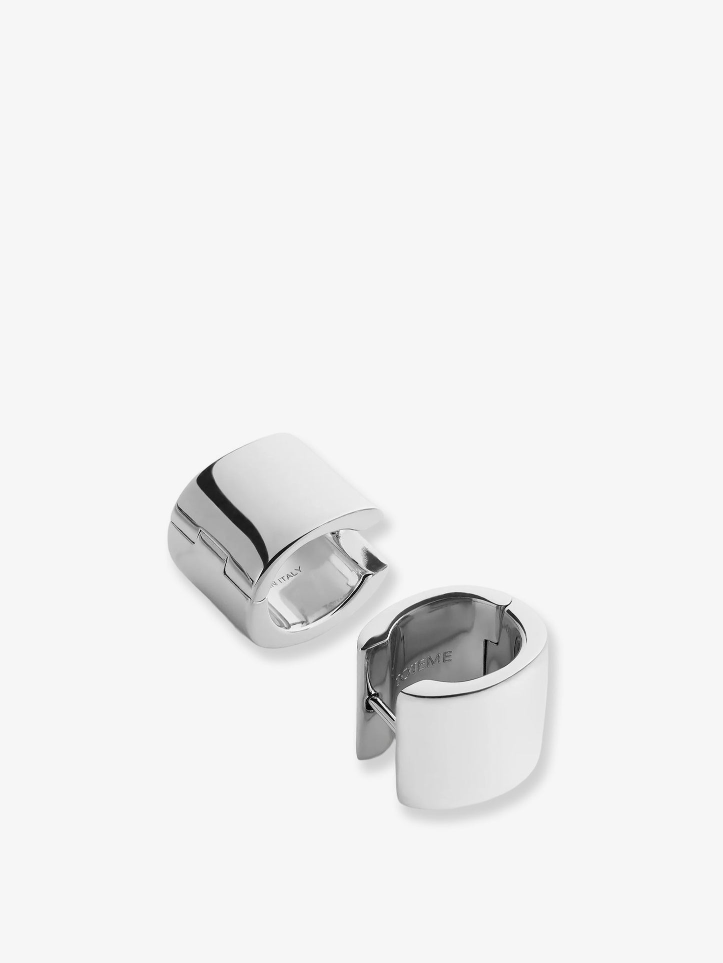 Orecchini Huggie in ottone