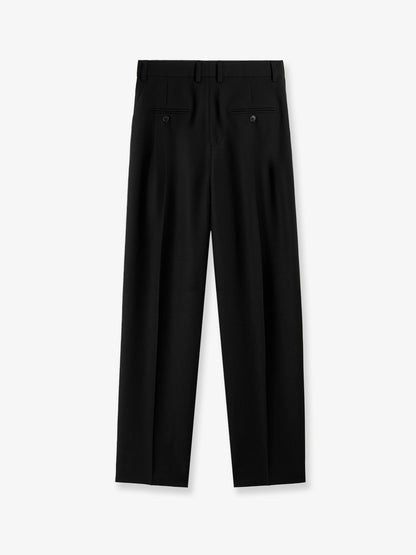 Wool blend tailored trousers thumbnail