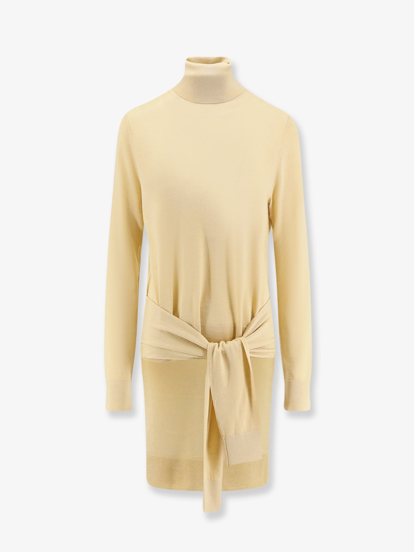 Wool and silk turtleneck