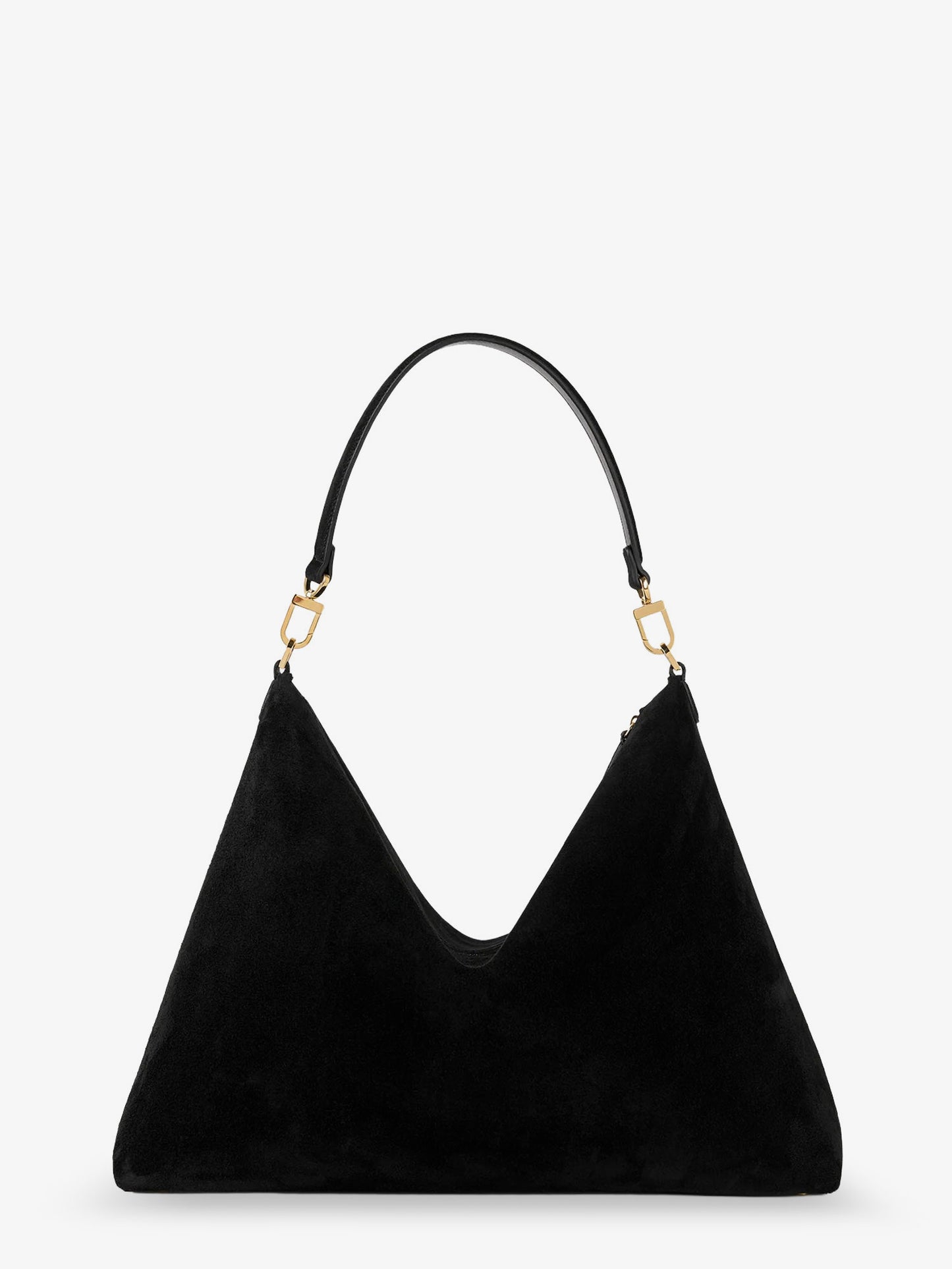 Borsa a spalla Medium Bevel in suede