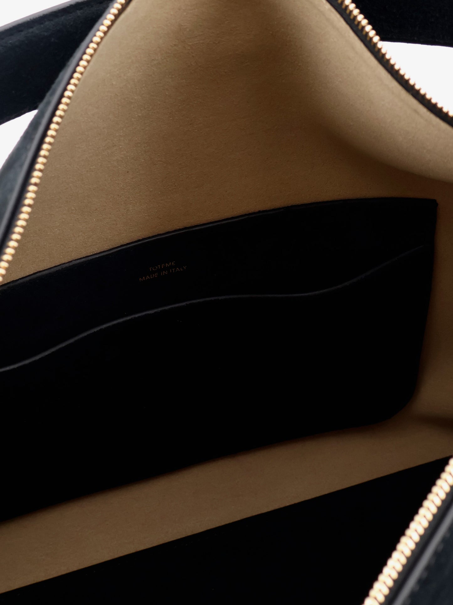 Borsa a spalla Medium Bevel in suede