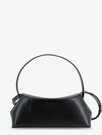 Hammered leather T-Lock shoulder bag thumbnail