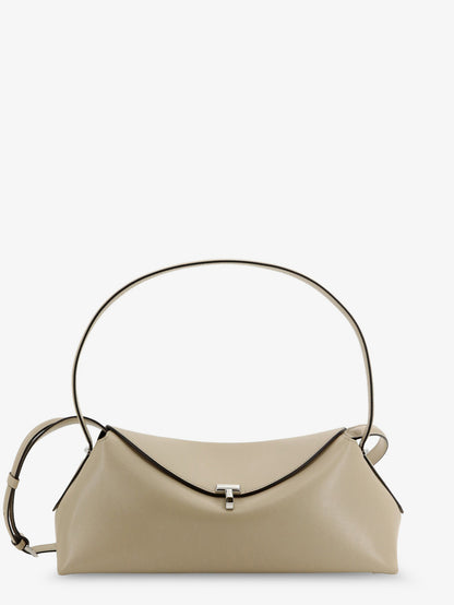 T-Lock hammered leather crossbody bag thumbnail