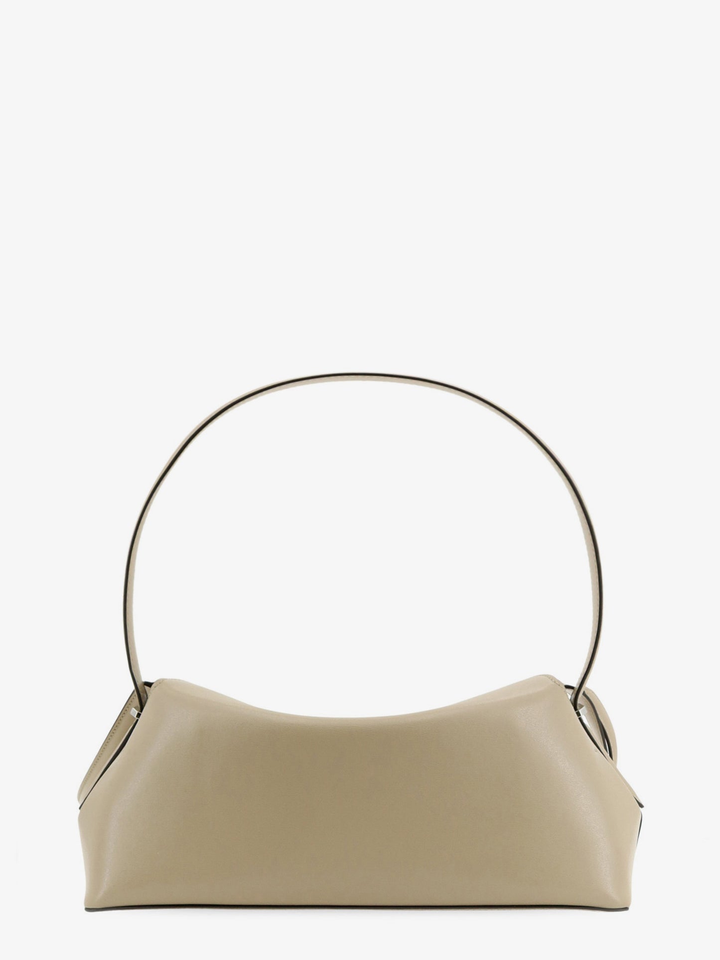 T-Lock hammered leather crossbody bag