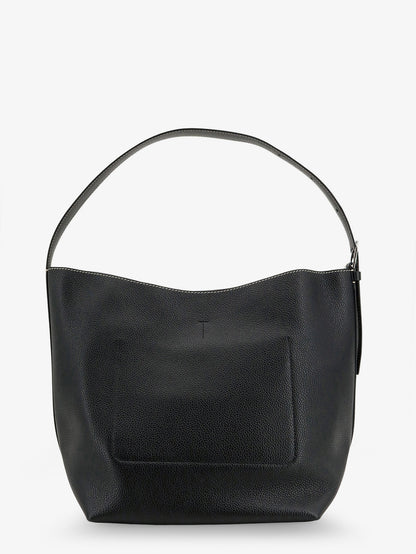 Medium Belted hammered leather shouder bag thumbnail